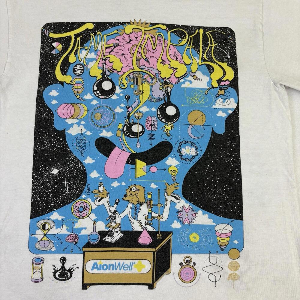 Tame Impala Slow Rush Tour Band T Shirt Size Small - Picture 8 of 9